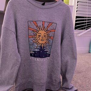 Grey fall/winter sweater